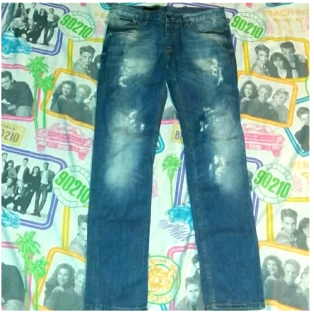 Takeshy Kurosawa 32 Denim Blue Jeans Skinny